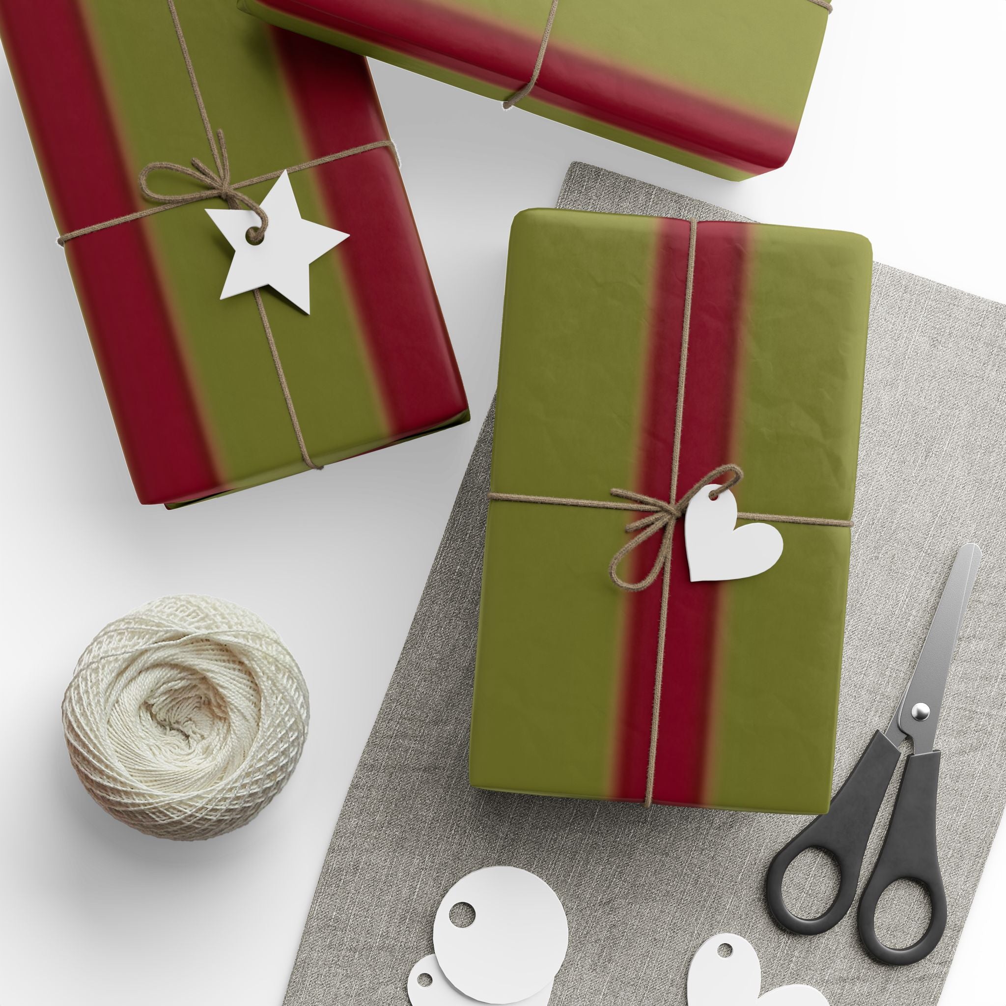Stylish Wrapping Paper for Holidays, Christmas Gift Wrap, Eco-Friendly Present Decoration, Festive Wrapping Sheets, Unique Holiday Packaging