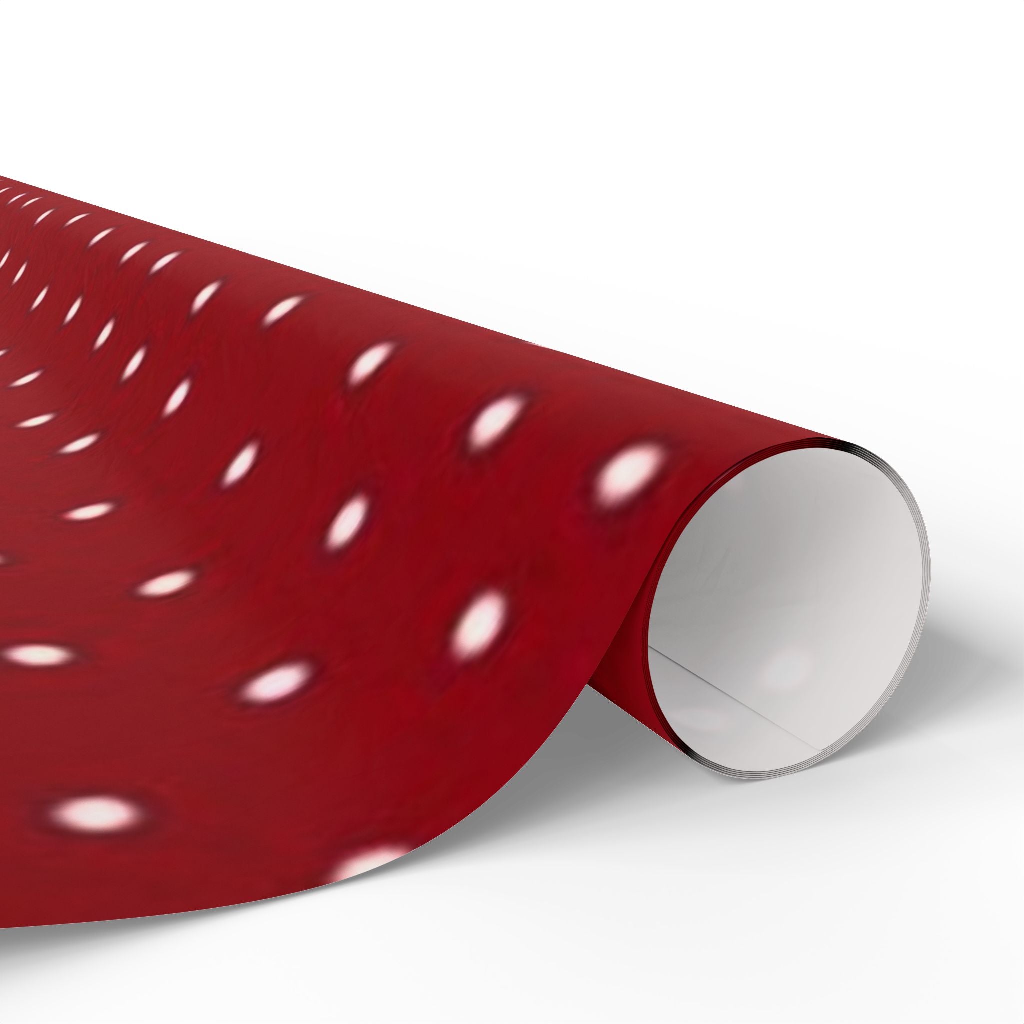 Festive Wrapping Paper for All Occasions - Christmas, Birthdays, Holidays, Parties, Gift Wrap, Red Polka Dots