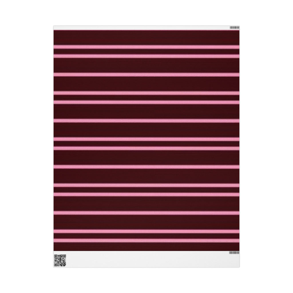 Elegant Striped Wrapping Paper - Versatile Gift Wrap for Holidays, Birthdays, Celebrations, Showcase, Family Events, Special Occasions