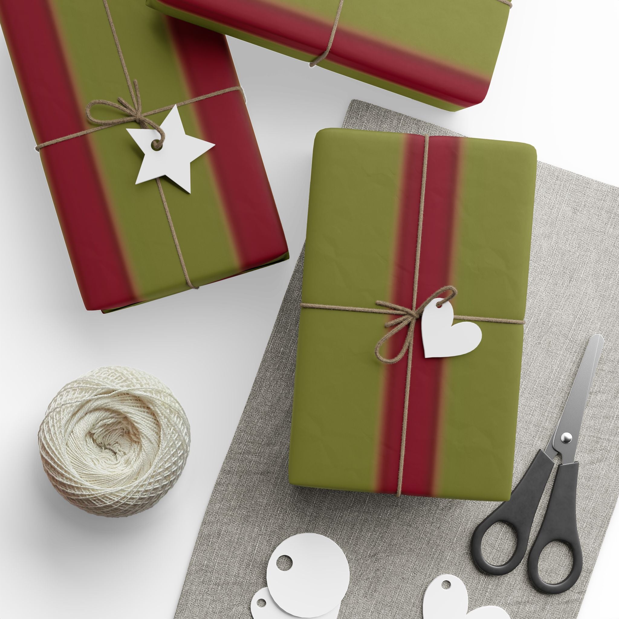 Stylish Wrapping Paper for Holidays, Christmas Gift Wrap, Eco-Friendly Present Decoration, Festive Wrapping Sheets, Unique Holiday Packaging