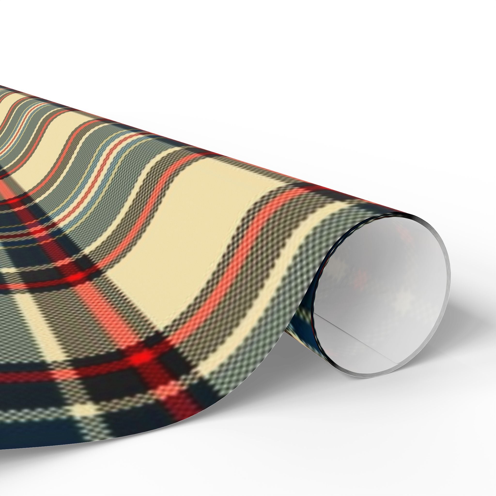 Rustic Plaid Wrapping Paper Roll | Gift Wrapping for Holidays, Birthdays, Christmas, DIY Craft Projects, Special Occasions