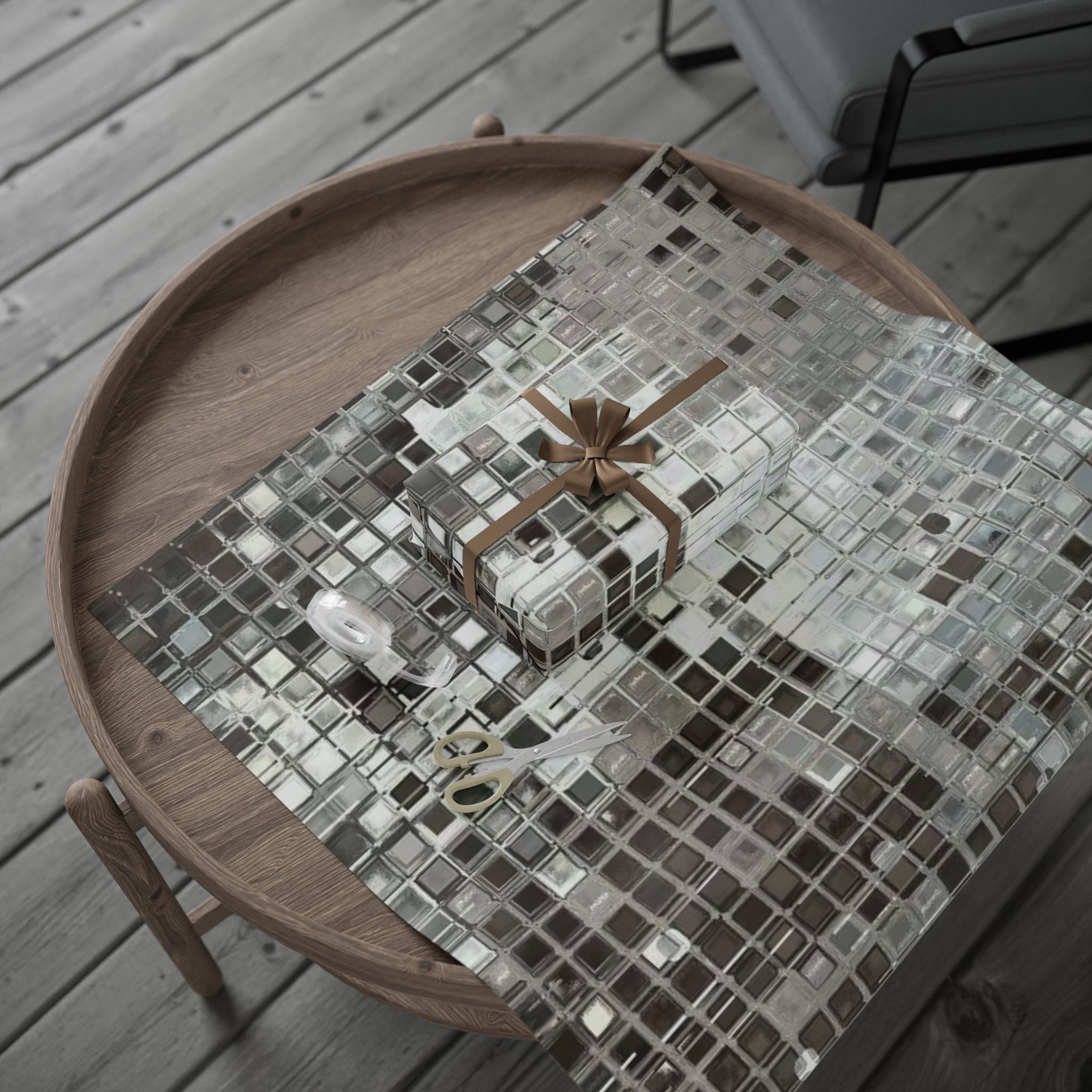 Elegant Metallic Wrapping Paper, Gift Wrap for All Occasions, Shiny Decorative Paper for Holidays, Birthdays, Parties