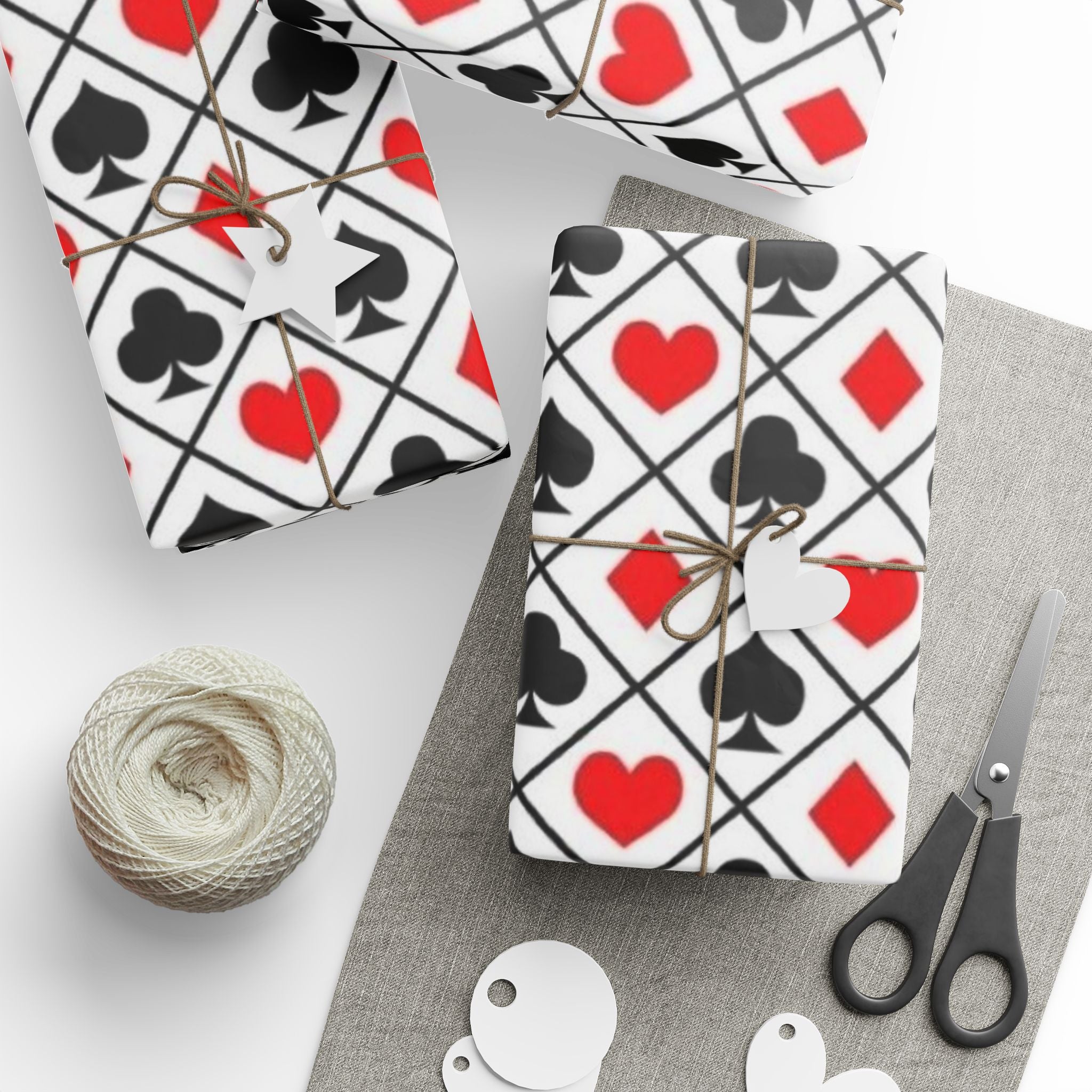 Heart Pattern Wrapping Paper - Fun Gift Wrap for Birthdays, Anniversaries, Valentine's Day, and Celebrations, Decorative Gift [...]