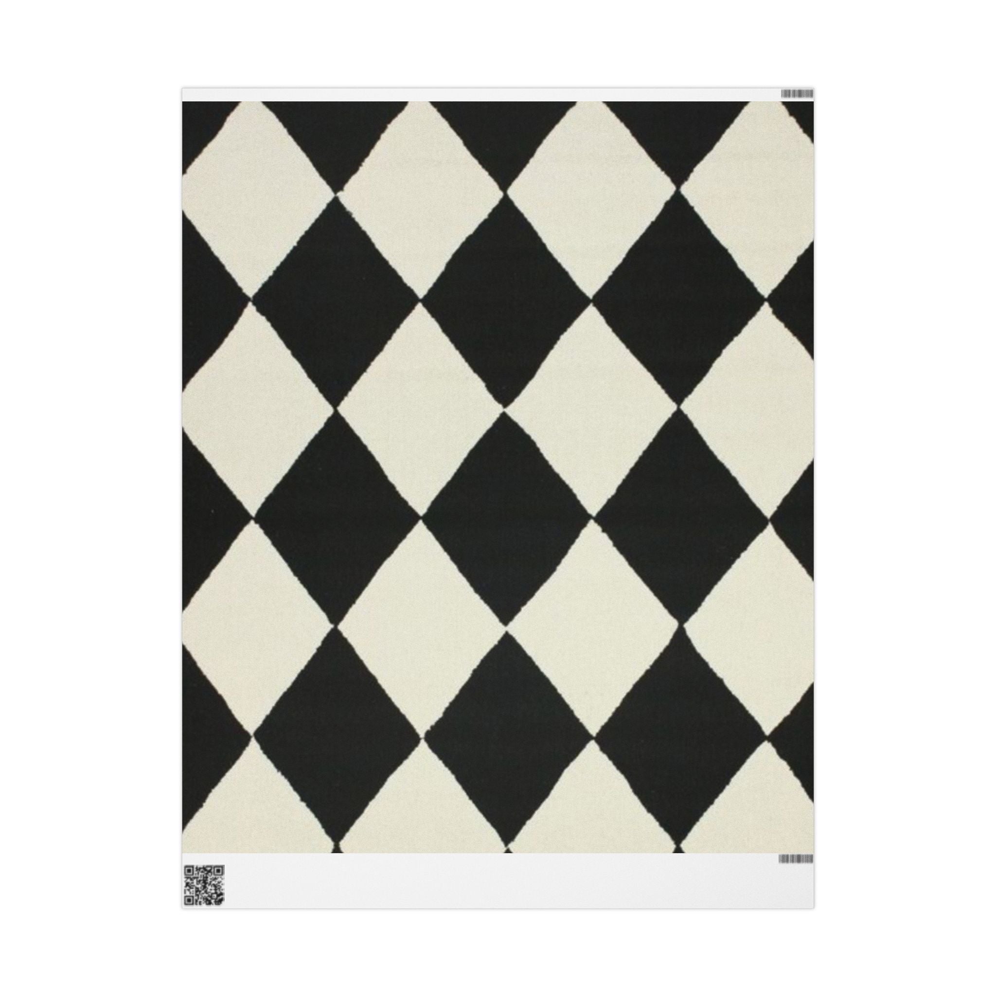 Chic Gift Wrap Paper, Modern Wrapping Paper for Birthdays, Holidays, and Special Occasions, Stylish Black and White Designs