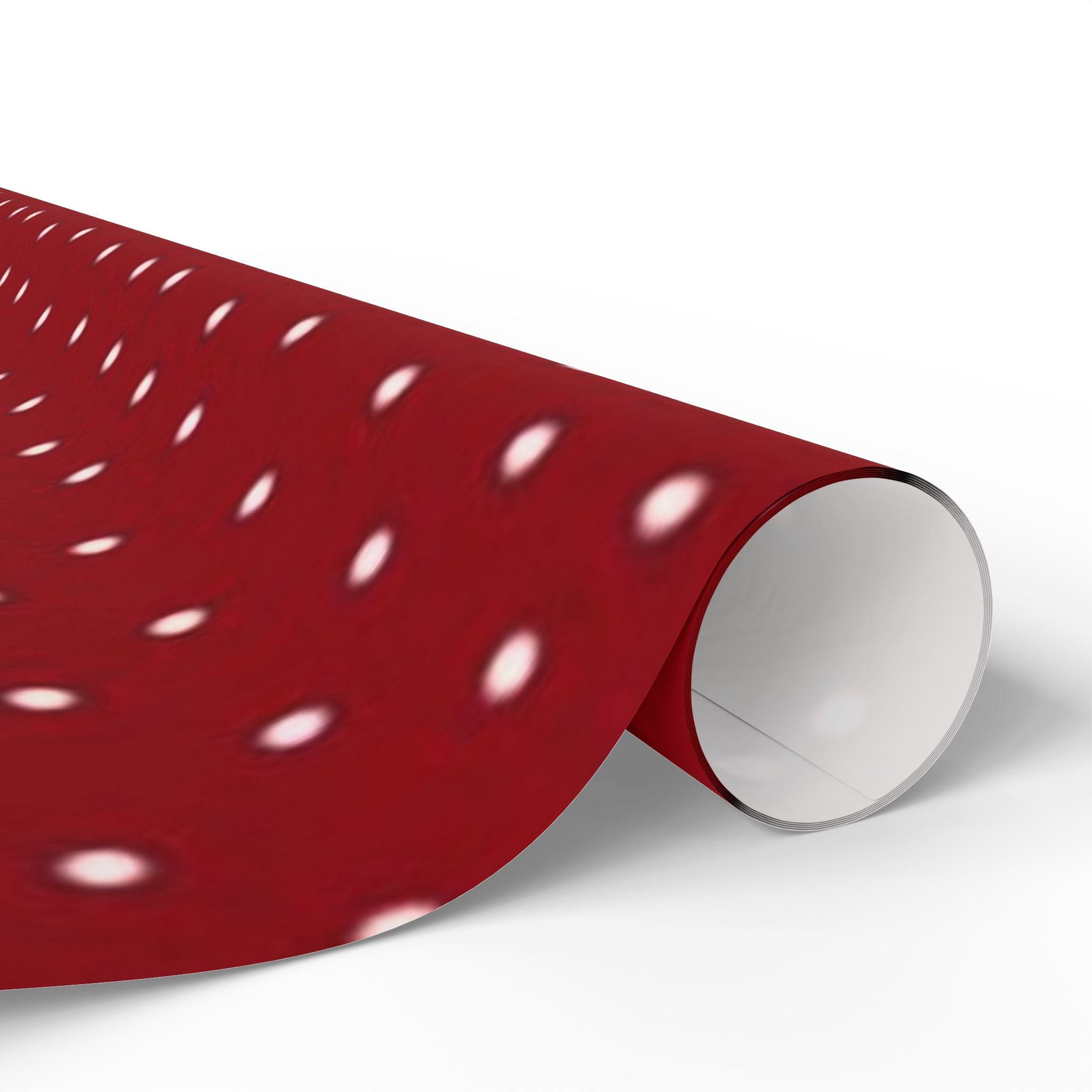Festive Wrapping Paper for All Occasions - Christmas, Birthdays, Holidays, Parties, Gift Wrap, Red Polka Dots